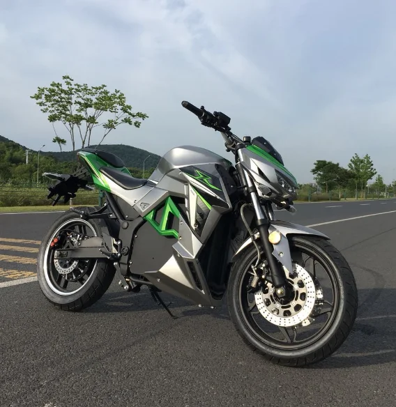 China novo design 72v motocicleta elétrica de corrida para adultos vende tem alta velocidade