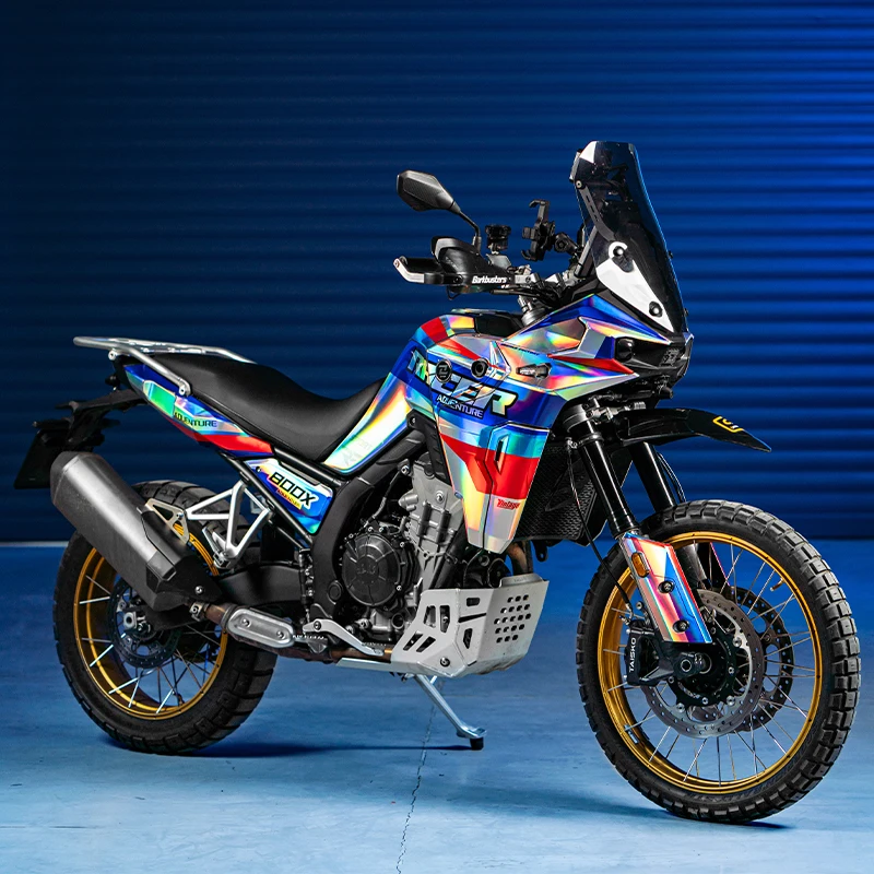 Used For KOVE 800X Iridescent Laser Stickers Color-Shifting Effect Protection & Decor 3M Adhesive Various Styles Motorcycle Kits