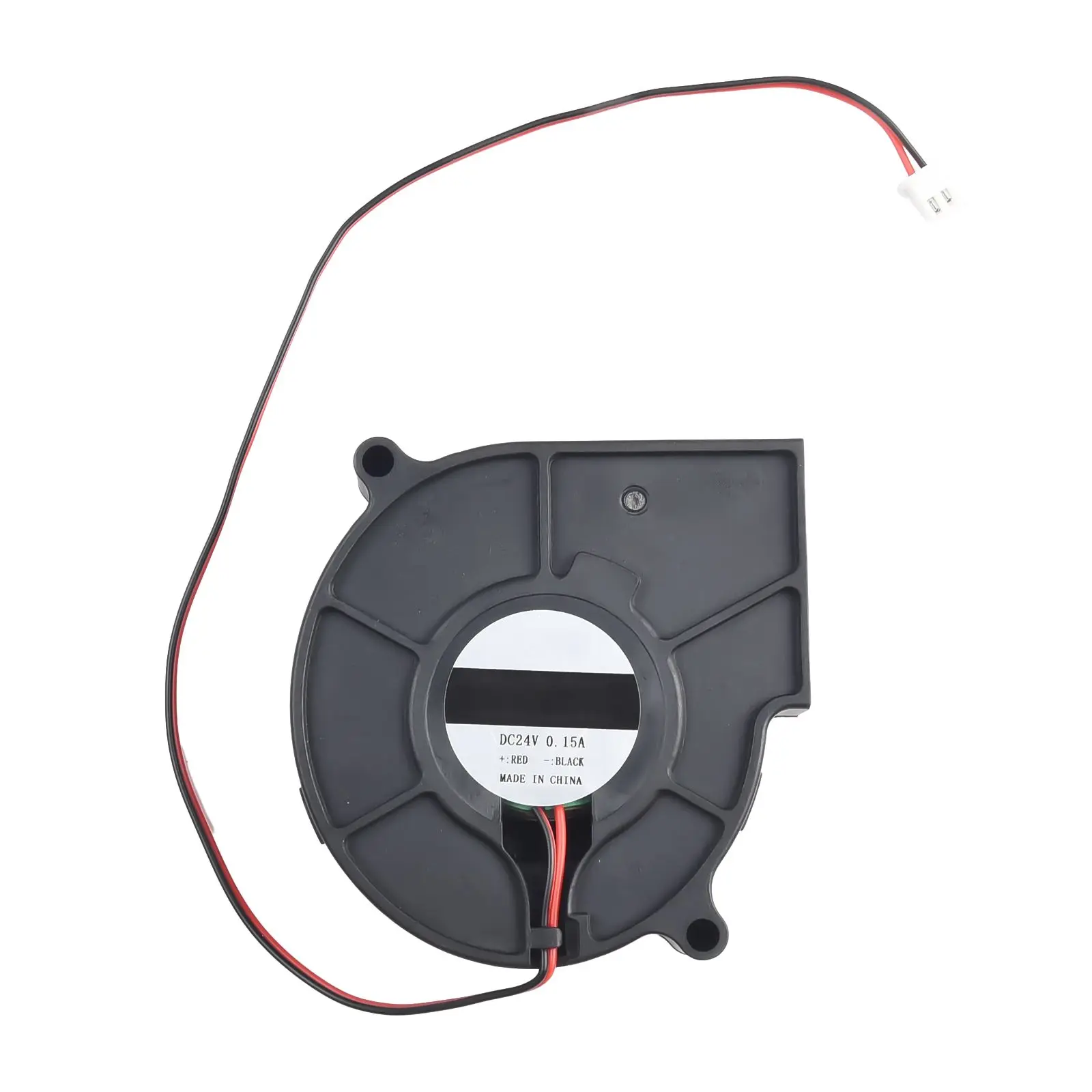 1Pc DC 12V 24V 71mm Centrifugal Blower Fan 7530 Dual Ball Turbo Radiator Fan 75mm Purifier Heatsink Fan 6500r/min