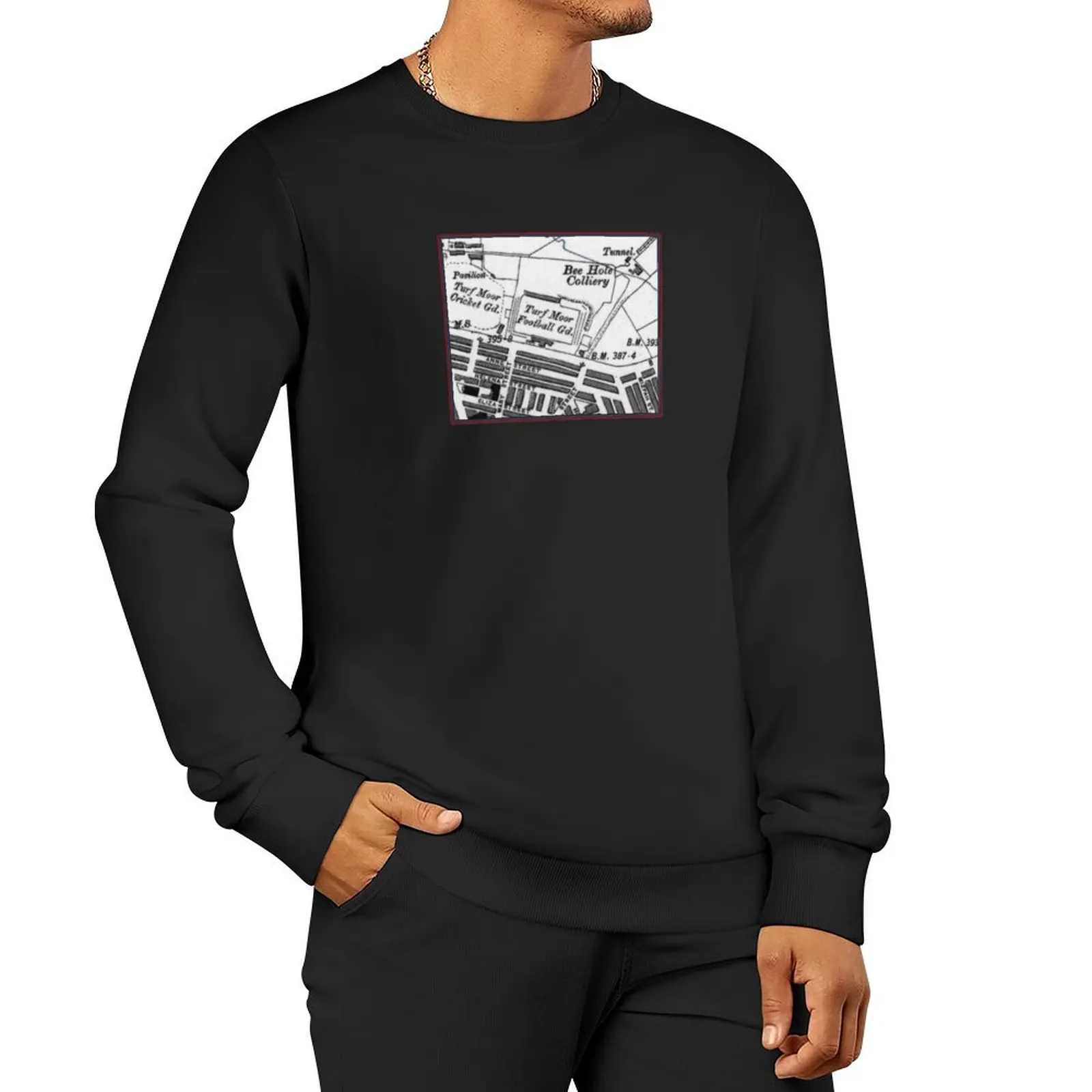 

Turf Moor cica1913. Pullover Hoodie anime clothes blouse japanese style anime sweatshirt