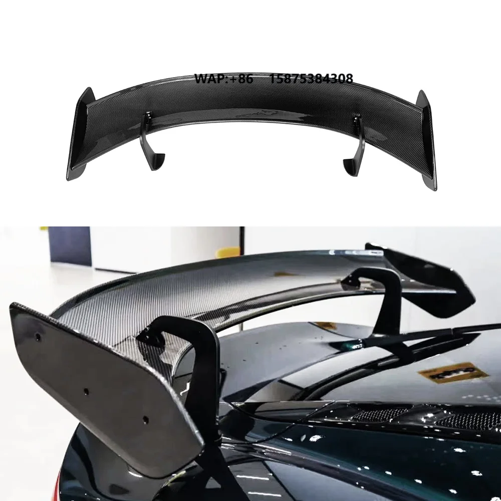 Dry Carbon Fiber GT Style Rear Wing Spoiler Exterior Trim for 2021+ Lotus Emira Fit Model Rear Trunk Wing