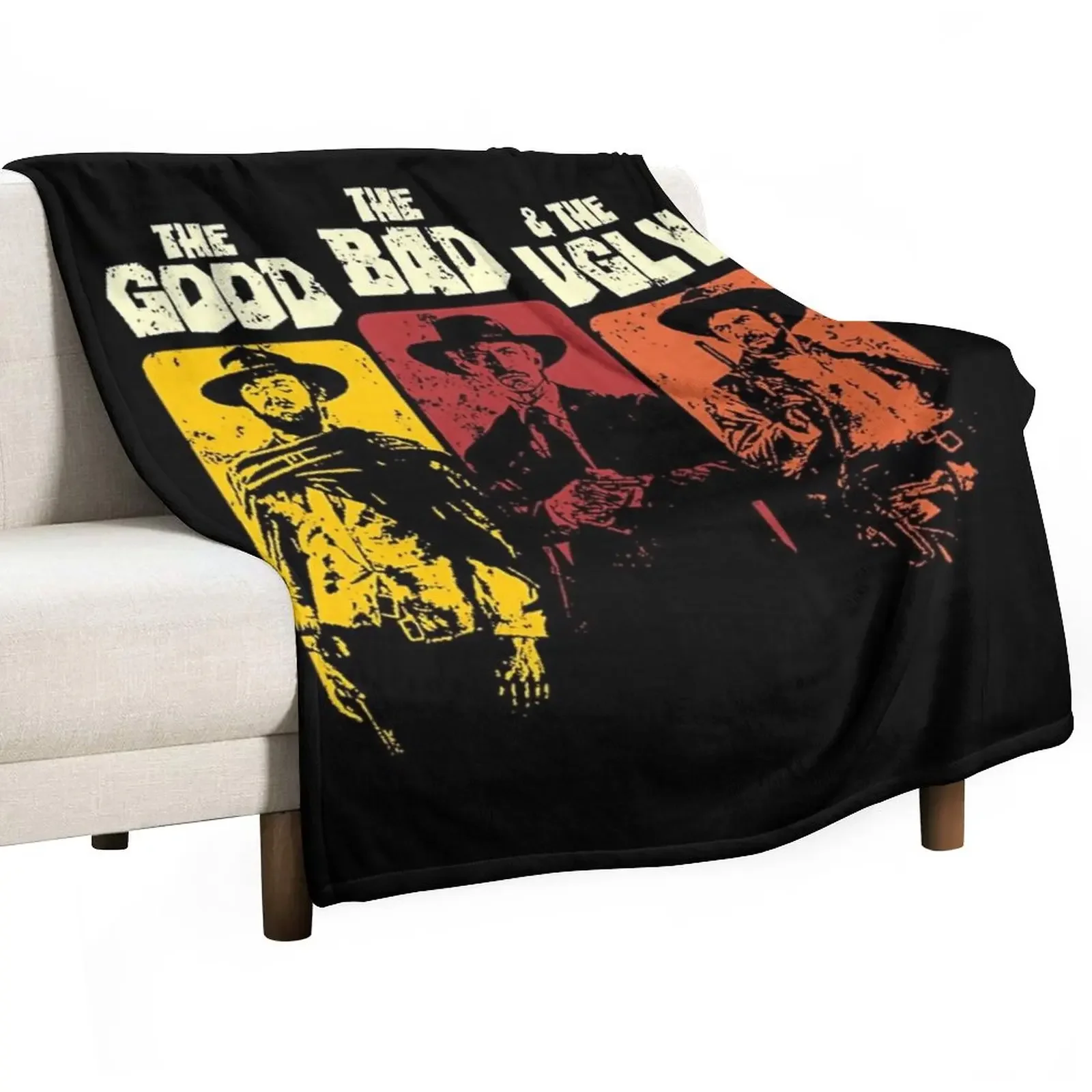 The Good, The Bad, & The Ugly Throw Blanket bed plaid Multi-Purpose Blankets