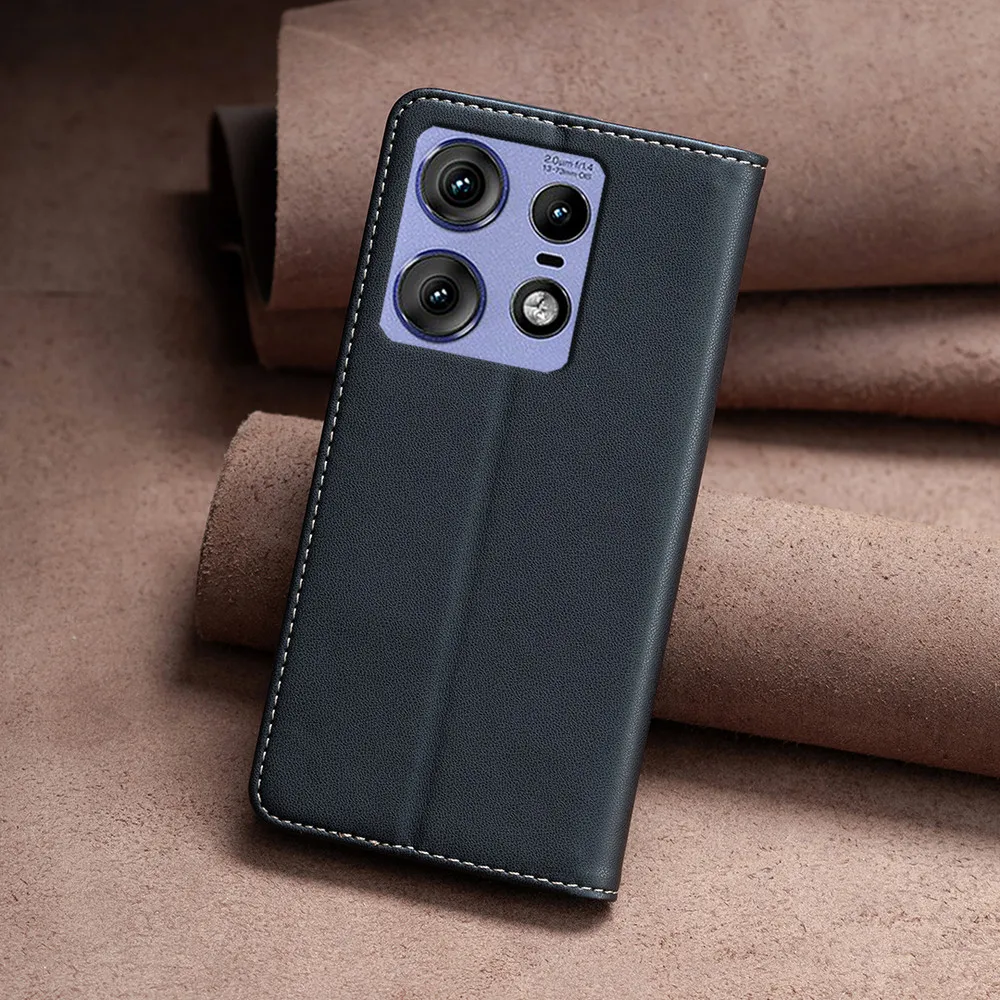 Edge50 Pro S50 Neo 5G 2024 Flip Case For Motorola Edge 50 Pro Magnetic Leather Wallet Book Funda Moto Edge 40 Neo G85 Cover