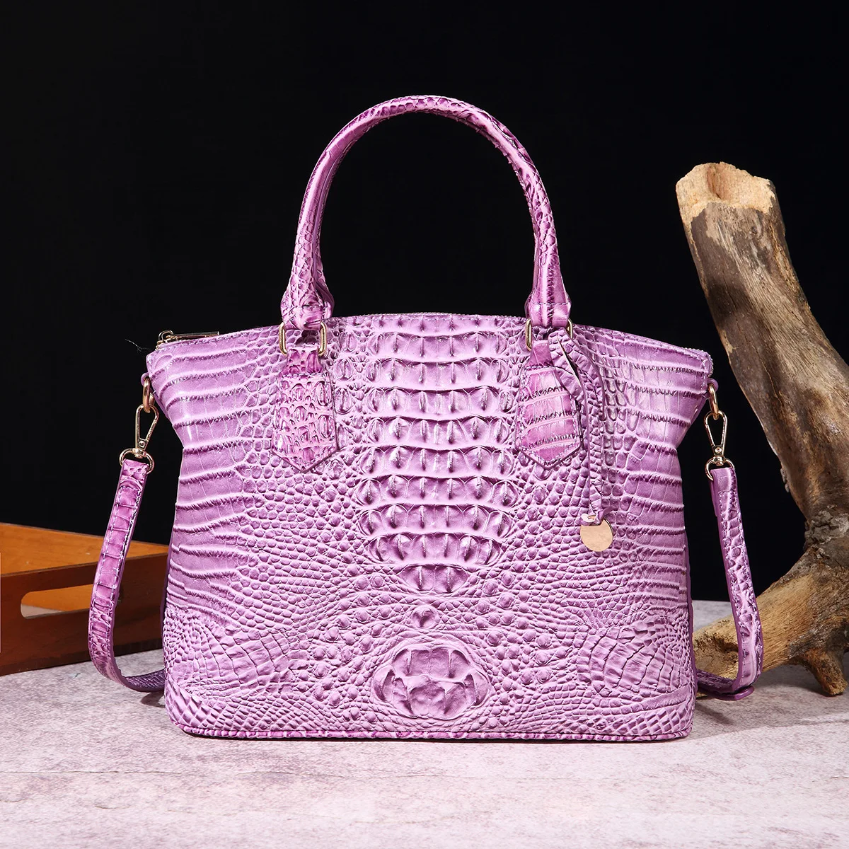 New Brand Designer Women's Handbag Bridal Bag High Quality Texture Snake Skin Pattern Pendant Single Shoulder Crossbody Hand Bag