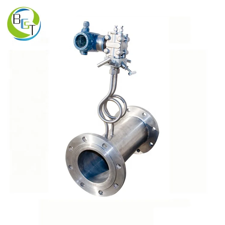 

V-cone flowmeter with differential pressure transmitter 4-20ma output