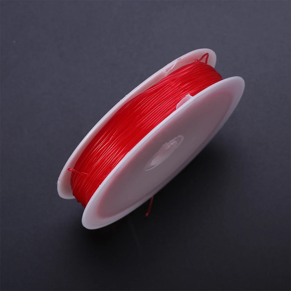 

0.6Mm Crystal Fish Line Wire Diy Handmade Jewelry Accessories Elastic Rope Bead Stringing Soft Durable Red