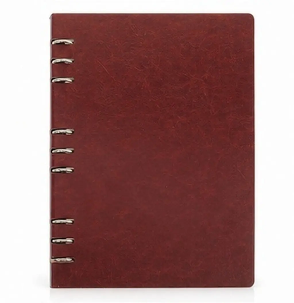 Cover Binder Notebook Lightweight Portable Diary Journal Notebook for Office School Note Taking Writing Plan