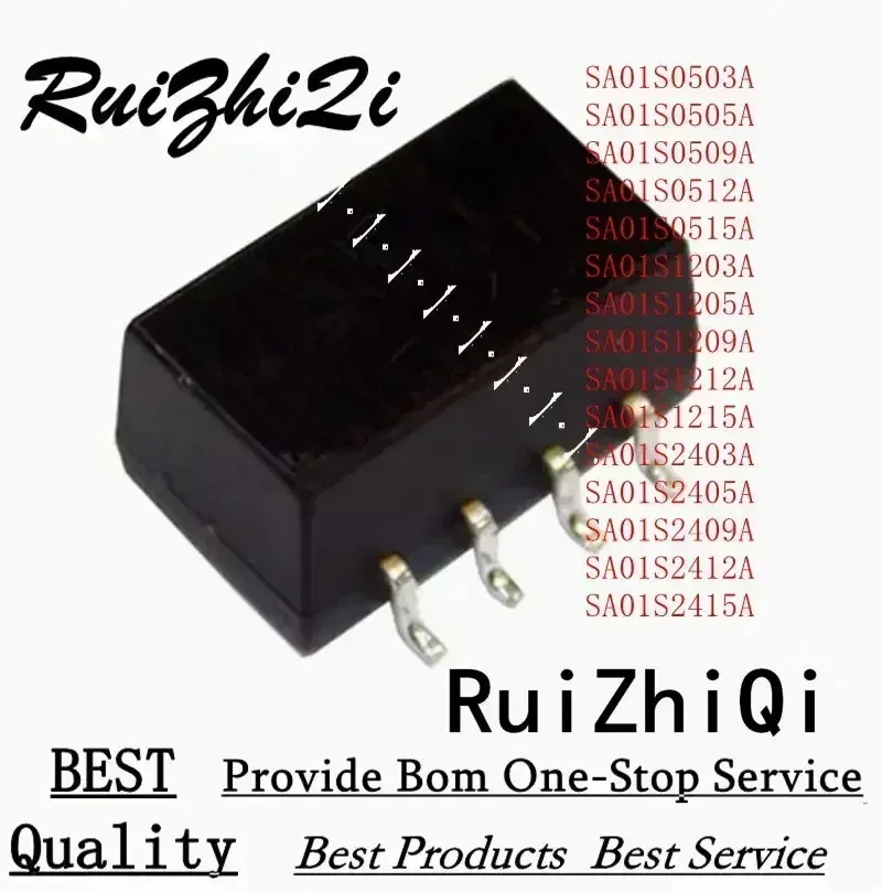 

10PCS/LOT SA01S2403A SA01S2405A SA01S2409A SA01S2412A SA01S2415A 1W SMD DC/DC POWER