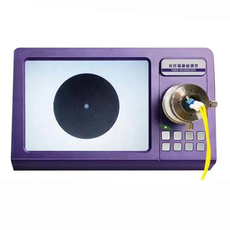 200X 400X Crimping Optical Fiber Microscope  End Face Detector Surface Inspection for  Optics