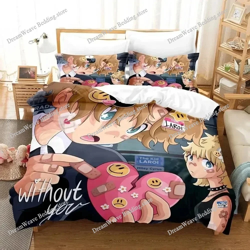 

3D Print Singer The Boys LAROI Bedding Set Duvet Cover Bed Set Quilt Cover Pillowcase Comforter king Queen Size Boys Adult