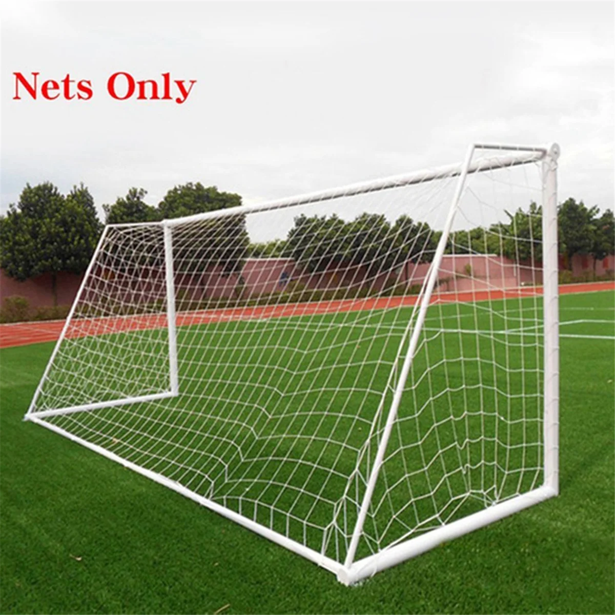 Soccer Goal Net Football Training Nets, Post Not Included,Bouncy,3x2M,Rope Diameter is About 0.5cm