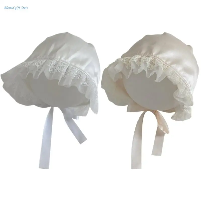 

Infant Royal Styles Bonnet Baby Lovely Styles Hat Unisex Courtly Hat Summer Hat
