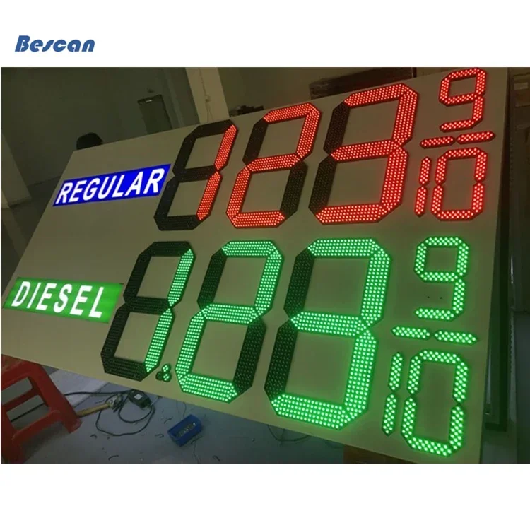 

2025/led number digit display \ led number 7 segment panel \ 7 segment number signage sign