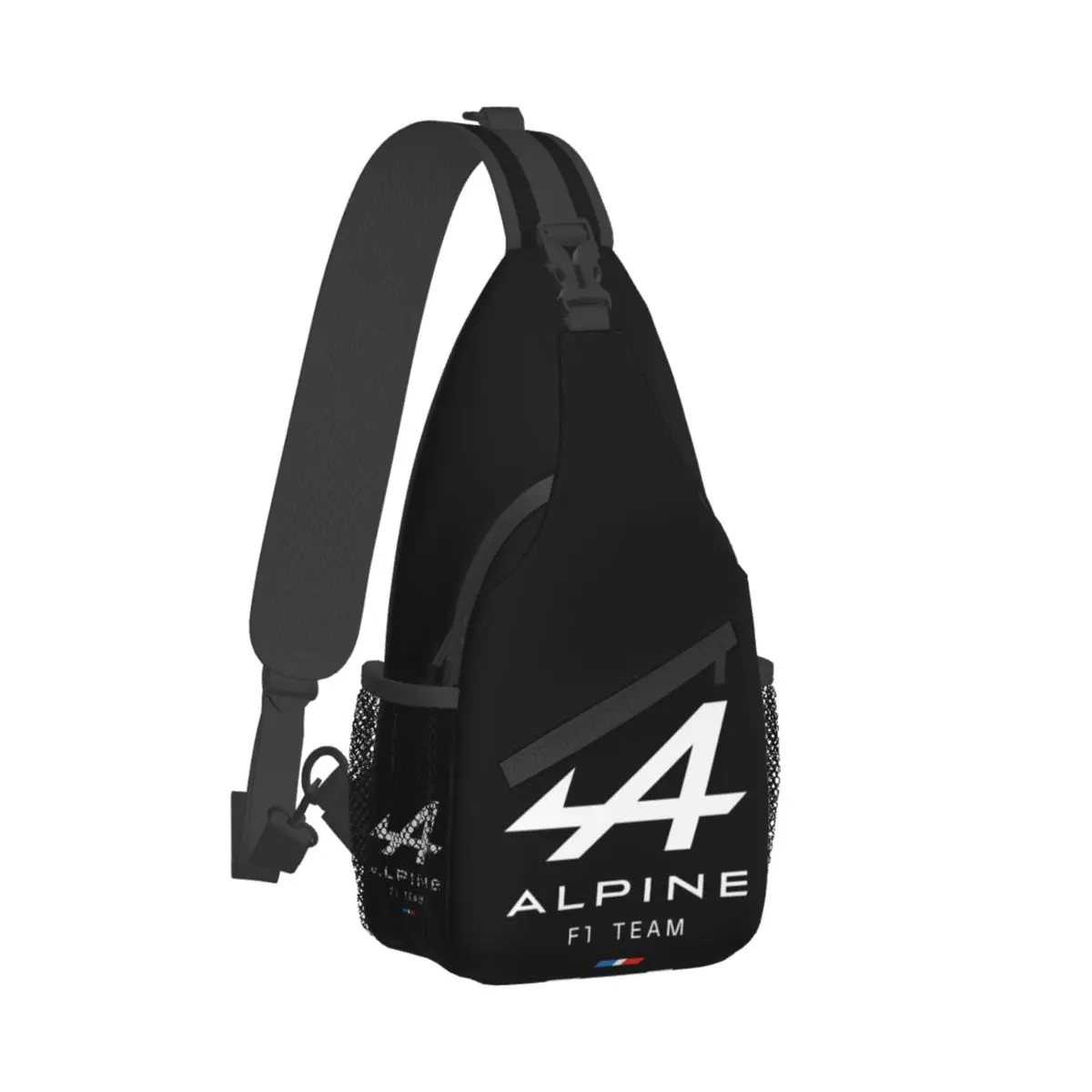 Alpine F1 Team Logo Sling Chest Bags Crossbody Shoulder Backpack Outdoor Sports Daypacks Fashion Bag