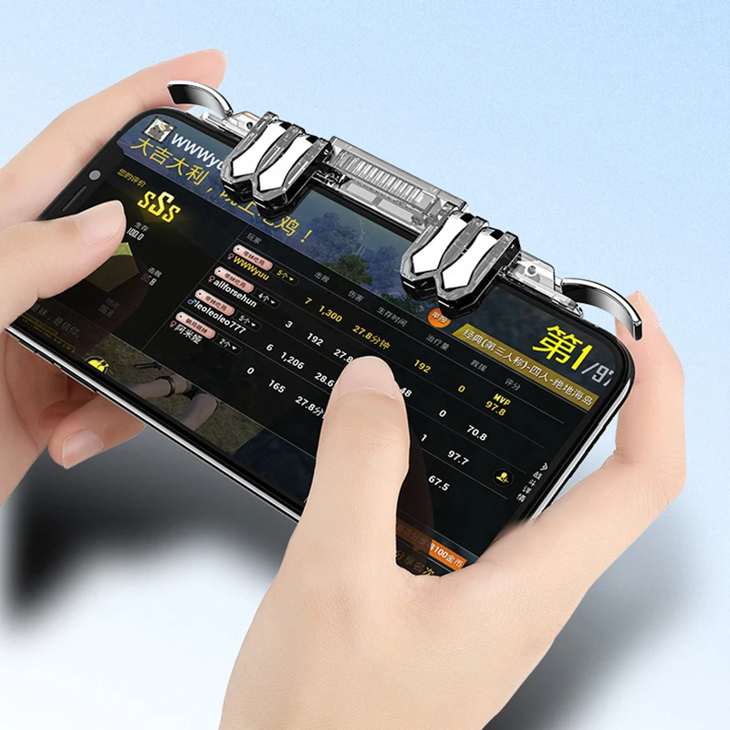 Triggers For Cell Phone PUBG Shooter Gamepad Free Fire Cellular Gamer Cell Triggers For Call Of Duty Mobile For IPhone Huawei