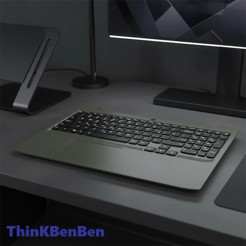 

GR Greek Dark Moss Keyboard Upper Case Palmrest Shell Cover For Lenovo Ideapad Creator 5 15 15IMH05 5CB0Z26930