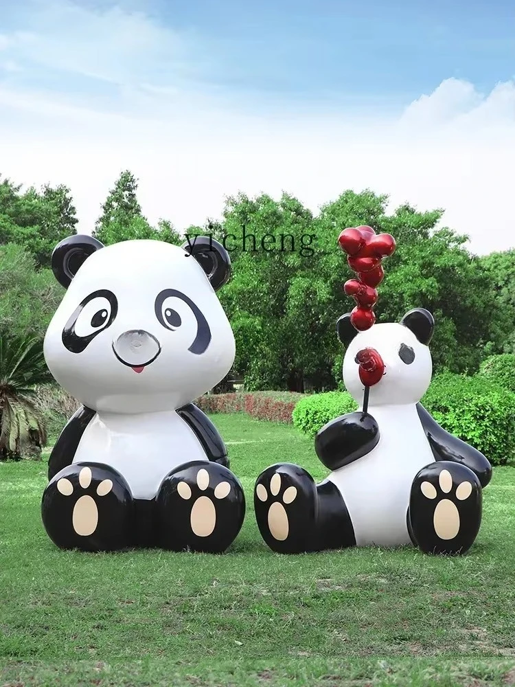 BJ-9  Outdoor Park Sculpture Kindergarten Lawn Scenic Spot Courtyard Shopping Mall Animal Landscape Sketch Ornaments