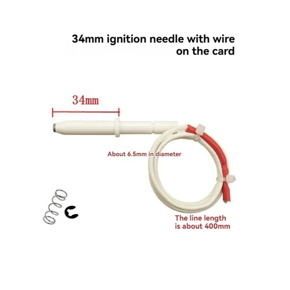 الإشعال الإلكتروني السيراميك العالمي 18/20/22/23/24/26/30/34/37/38/ 40 مللي متر الرأس ، إبرة الاستشعار لموقد الغاز الطبيعي/طباخ الغاز