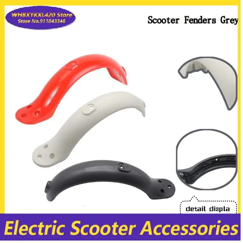 

Заднее крыло скутера для скутера Xiaomi, скутер, 3 цвета, сменный аксессуар, кронштейн крыла, крылья, крышки, крышки