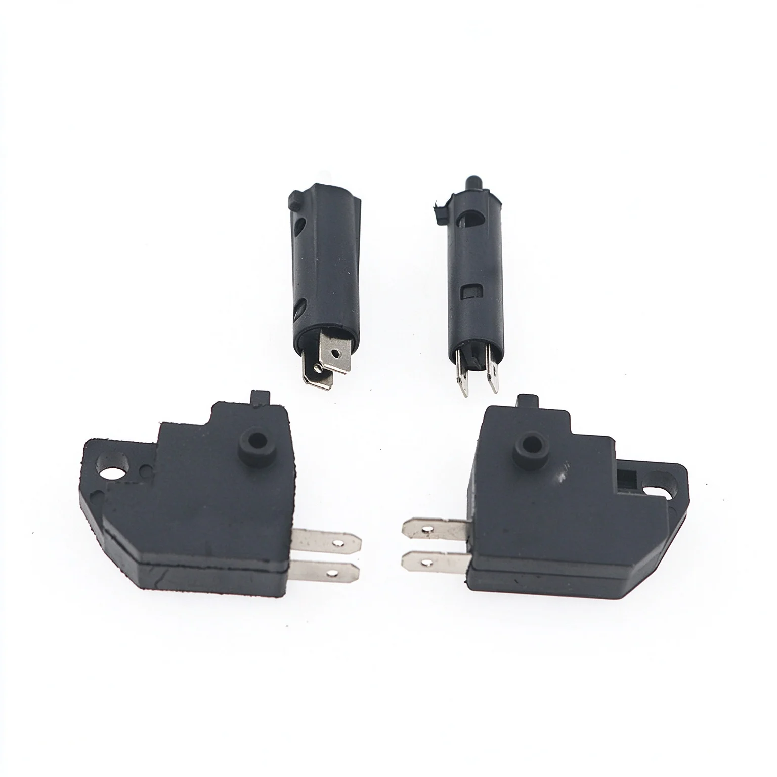 Motorcycle Scooter ATV Left Right Disc Brake Switch, Master Cylinder Brake Light Switch Universal