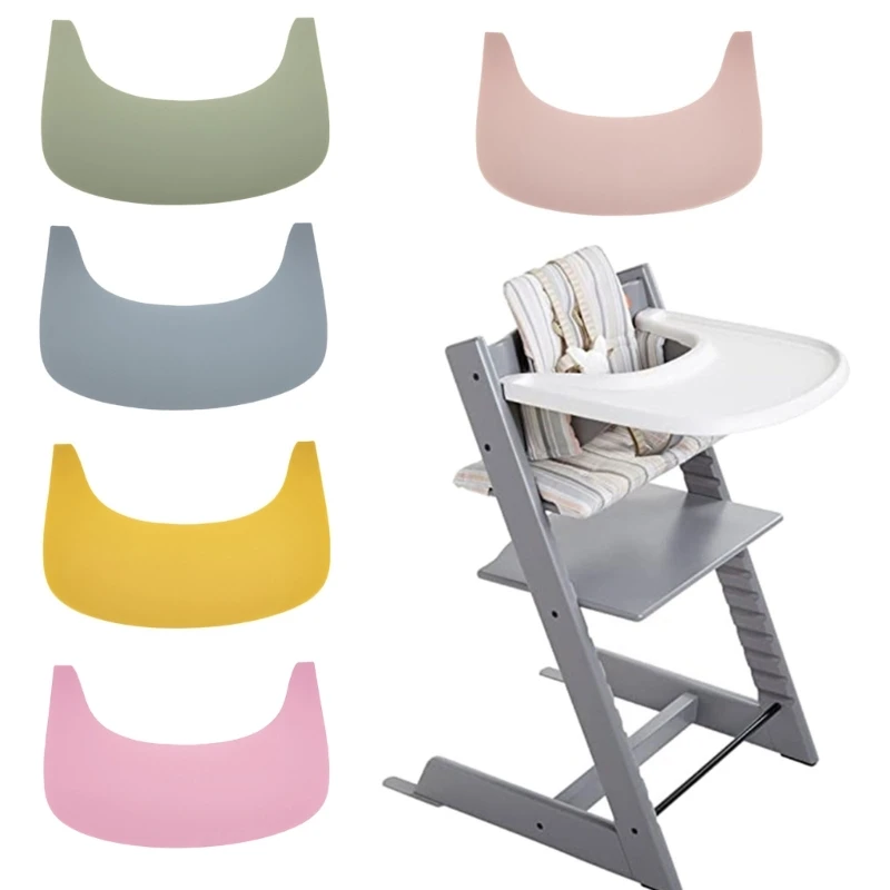 Upgrade Silicone Baby High Chair Mat BPA Dining Placemat Easy Cleaning