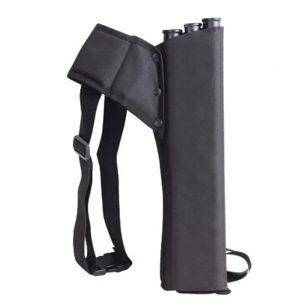 

Сагайдак для стрелы, колчан для стрельбы из лука, прочный колчан из ткани Оксфорд с регулируемой трехтрубной конструкцией для стрельбы из лука, спортивные аксессуары, стрелы