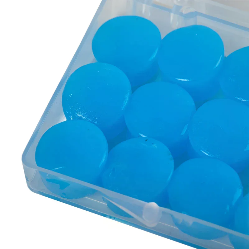 12PCS Swimming Moldable Earplugs Reusable Silicone Wax Earplugs Silicone Ear Plug Noise Reduction Cancelling Sleeping Protection