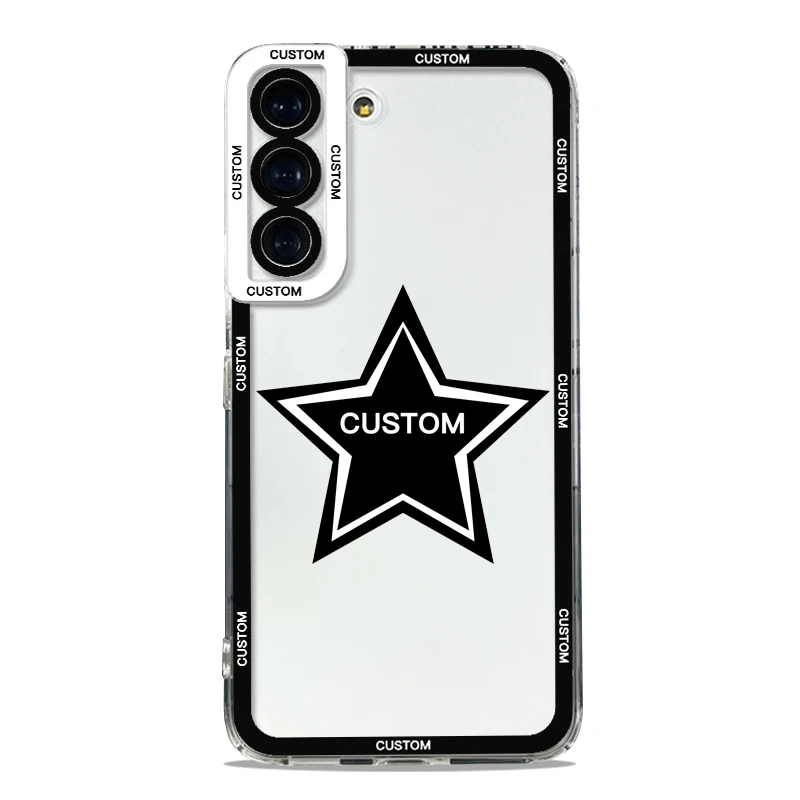 Custom Personalized Phone Case for Samsung Galaxy S20 S21 FE S22 S23 Ultra A13 A32 A33 A50 A52 A53 A73 A54 A14 Cover