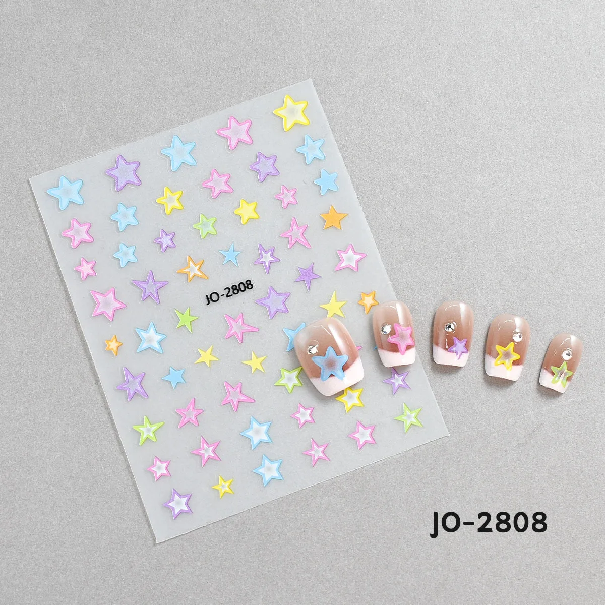 1PCS Bowknot Ribbon Flower Star Self-Adhesive Nail Art Stickers Summer charming Nail Decals DIY Manicure Accessories Decorations