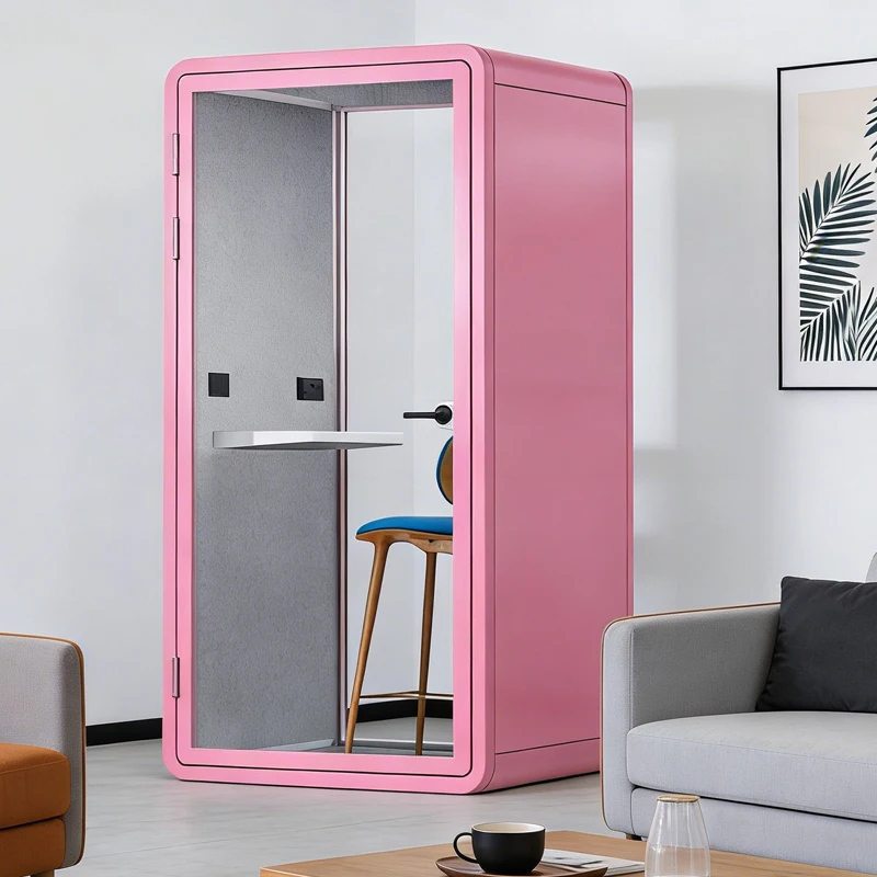 All-Scenario Soundproof Booth Universal Acoustic Isolation Pod Multi-Function Design For Home Office Mall Hotel School Custom