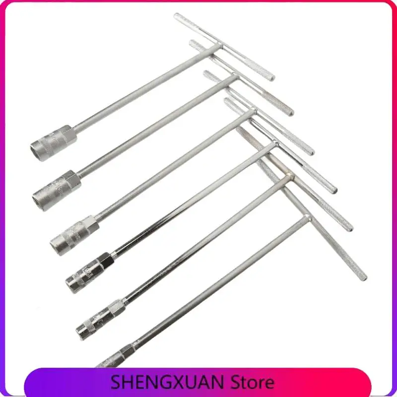 8-17mm extended T-shaped pole motorcycle electric vehicle mechanical equipment maintenance tool T-shaped hexagonal socket wrench