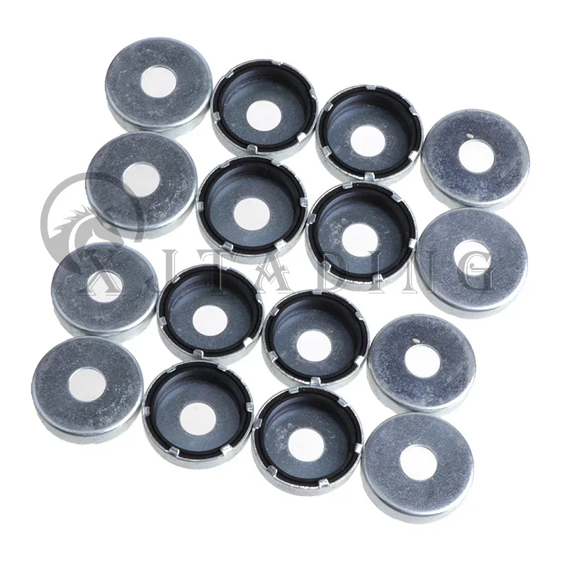 16 Pcs 10mm-25mm Thrust Dust Seal Cap Fit 25mm Swing Arm Suspension Assy for Chinese ATV UTV BUGGY Quad Bike Accessories