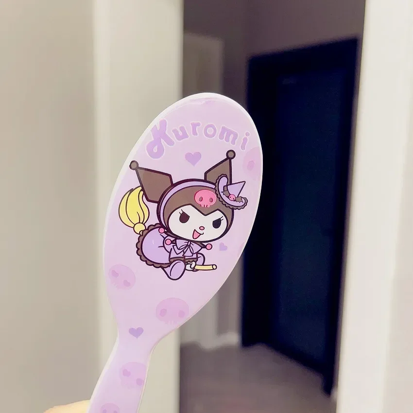 Sanrio Kuromi Cartoon Hair Comb Cinnamoroll My Melody Girl Comb Kawaii Fashion Air Cushion Comb Cute Girly Heart Birthday Gift