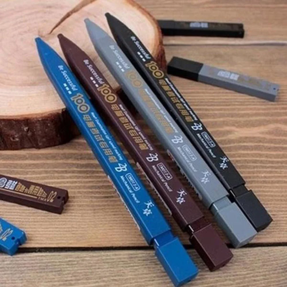 

Automatic Mechanical Pencil Lead Refill Set Portable Random Color Lightweight Easy Hold Non Slip for Drawing Writing Sketching