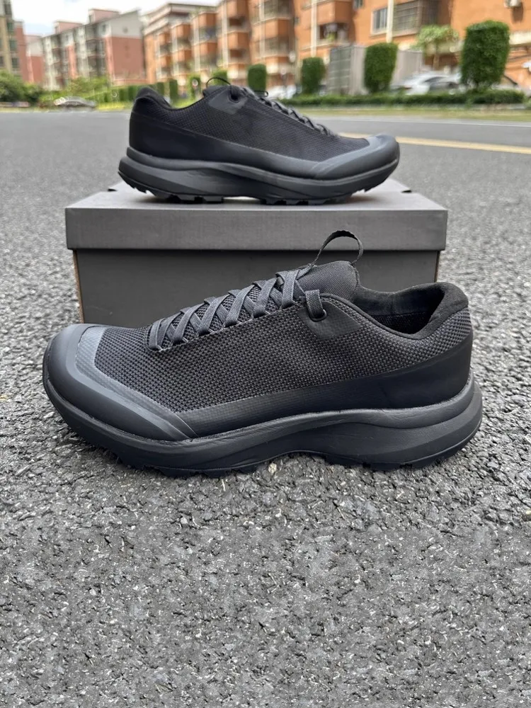 Hiking Shoes Mens Outdoors Breathable Lace Up Climbing Patchwork Mesh Surface Camping Sports Trekking Jogging Shoes Trainers