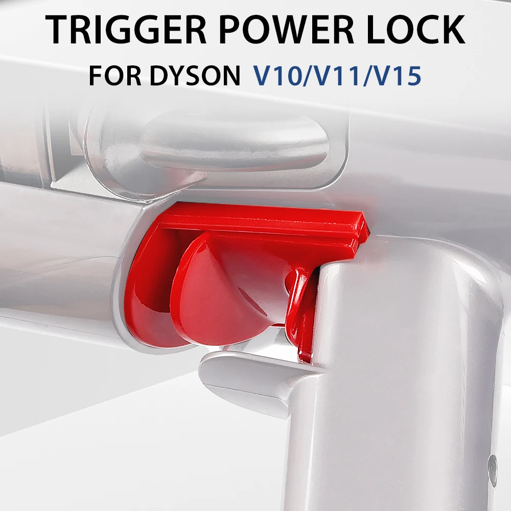 Picture: Trigger Lock Power Button Lock On/Off Status Button For Dyson V10/V11/V15 Vacuum Cleaner On Off Control Clamp Status Vacuum