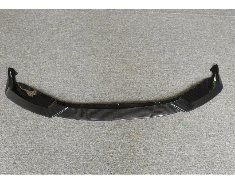 

Real Dry Carbon Fiber R-style Front Bumper Lip Diffuser Splitter and Spoiler for M2 G87 Front Lip New Car Parts