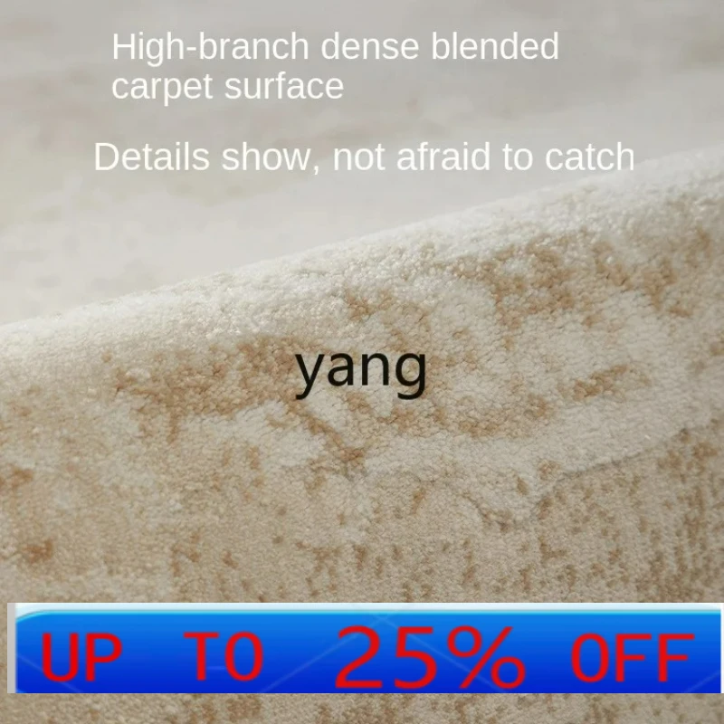 CX High Quality Modern Light Luxury Abstract Living Room Waterproof Carpet Villa Home Easy to Care
