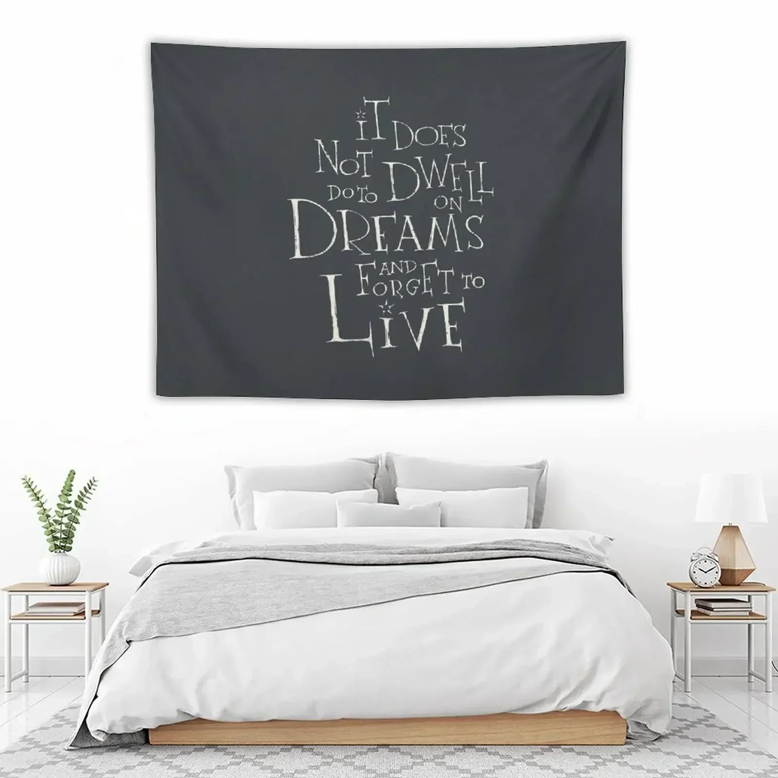 

Dwell on Dreams Tapestry Aesthetic Room Decoration Aesthetic Room Decors Tapestry