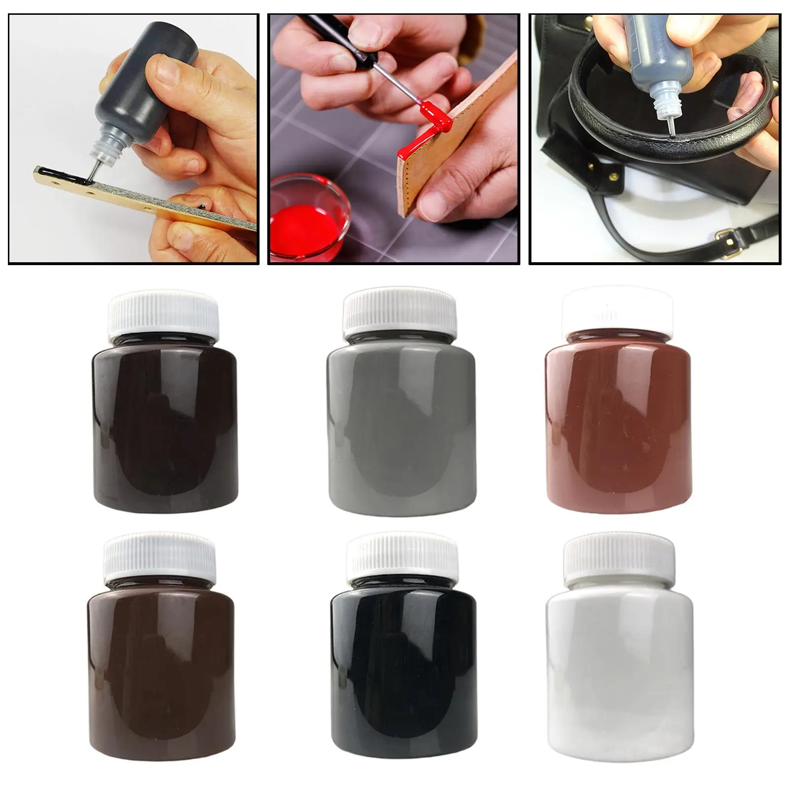 Acrylic Leather Painting (100 Ml / 4) for Shoes, Sneakers,, Jacket, Bag, Wallet,