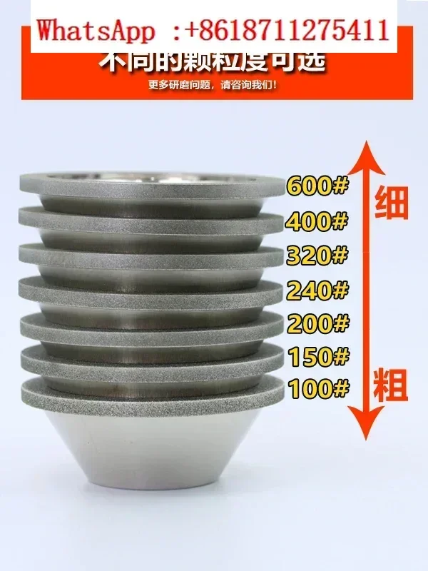 Diamond grinding wheel sharpening machine, diamond electroplating, Chili cutting edge, grinding and milling cutter