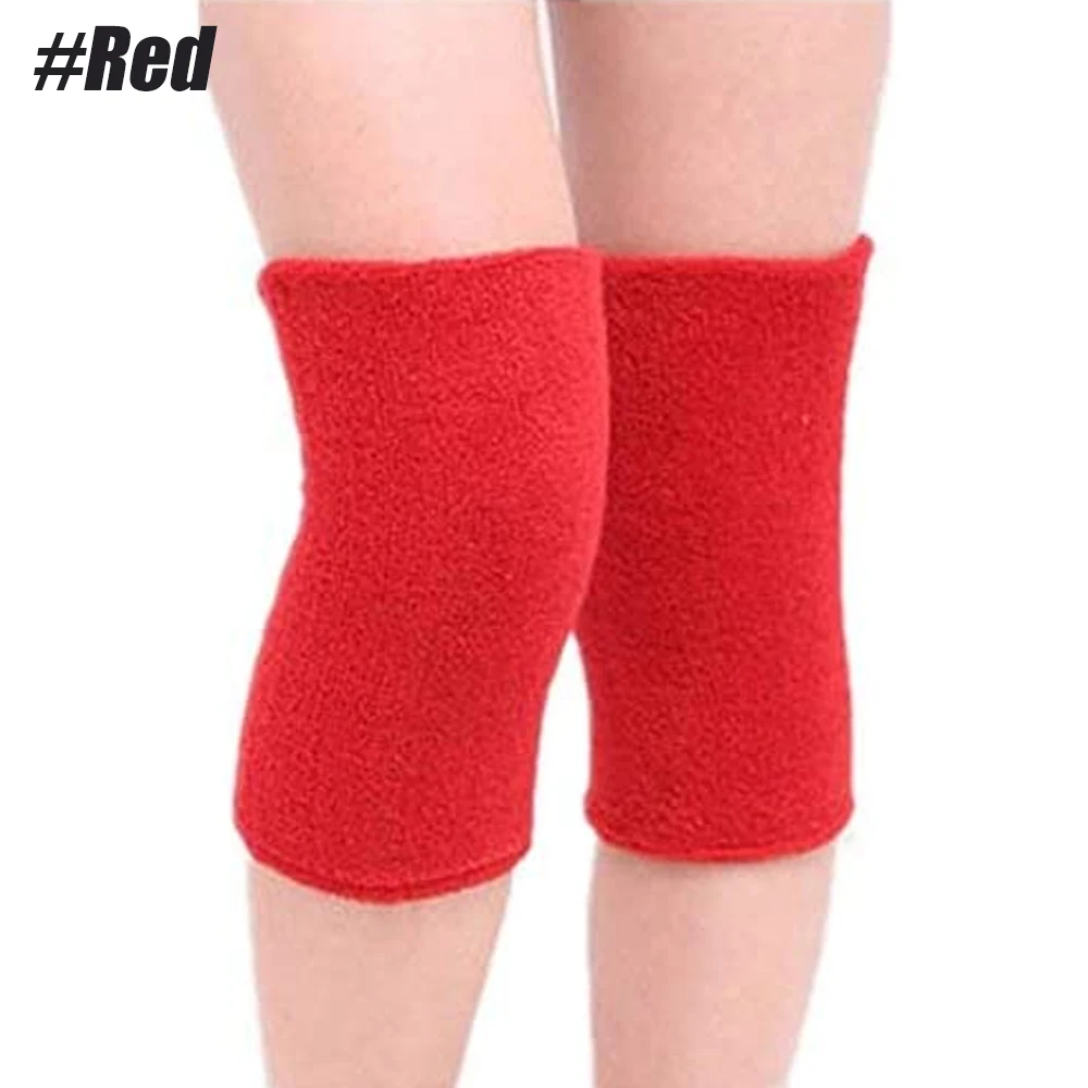 Unisex elastische Handtuch-Knieschoner, Kniebandage für ältere Menschen, Sport, warme Thermo-Kniebandagen zur Linderung von Arthritis, 1 Paar – Detail 8