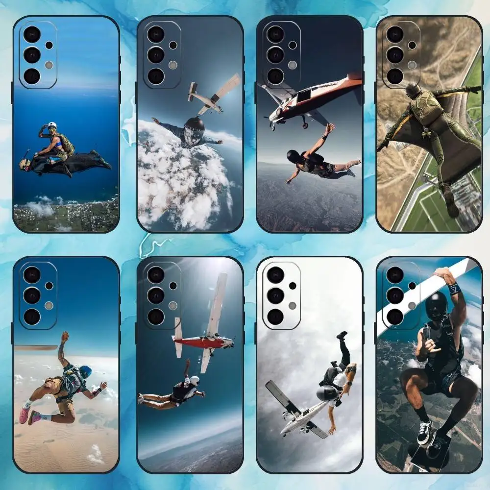 

Wingsuit Freedom Phone Case For Samsung S25,S24,S21,S22,S23,S30,Ultra,S20,Plus,Fe,Lite,Note,10,9,5G Black Cover