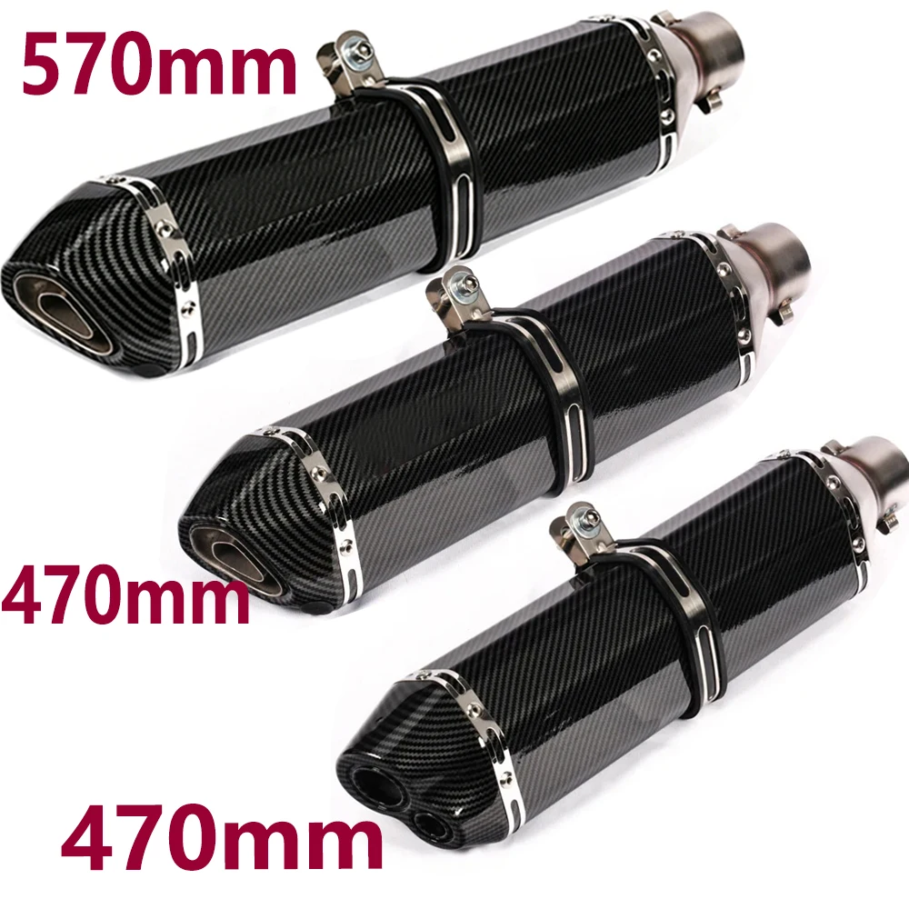 

Performance Universal 51mm Escape Moto Tube Motorcycle Exhaust Muffler Slip - On 310mm 370mm 470mm 570mm Wholesale Price