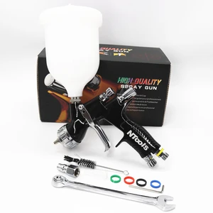 بندقية رش طلاء السيارات Ntools ، فوهة مائية ، رذاذ هواء ، بخاخة ، جودة عالية ، TE20 ، T110 ، 1.3 مم ، 1.8 مم أعلى 8 مبيعات مسدس طلاء السقف - No3