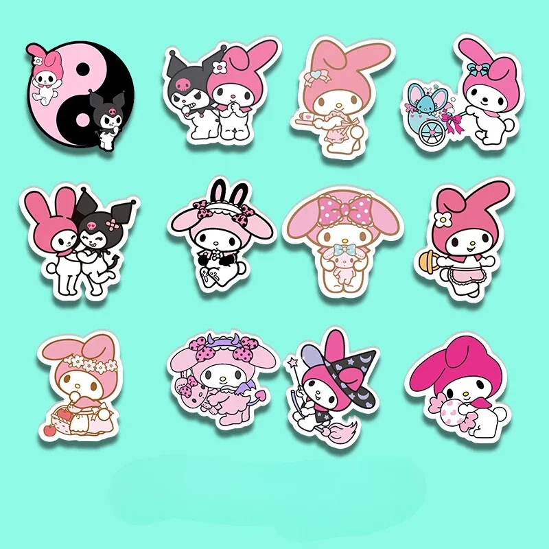 

MyMelody Brooch Pin Accessories Bag Clothes Couple Cute Cartoon Badge Versatile Small Pendant Decoration brooches