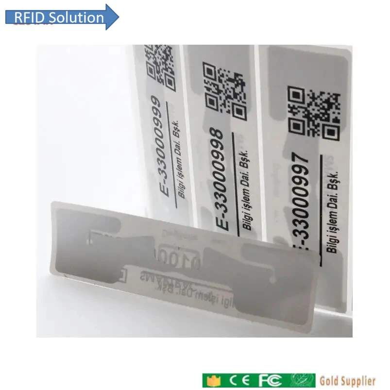 50PCS M750 Smartrac DogBone RFID uhf tag Impinj R6 Monza 4D AD belt long range RFID uhf tag sticker iso18000-6c epc gen2