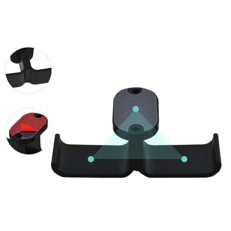 Rotatable Headworn Piano Earphone Stand Office Desk Storage Earphone Hanger All Aluminum Alloy Multi Functional Hook