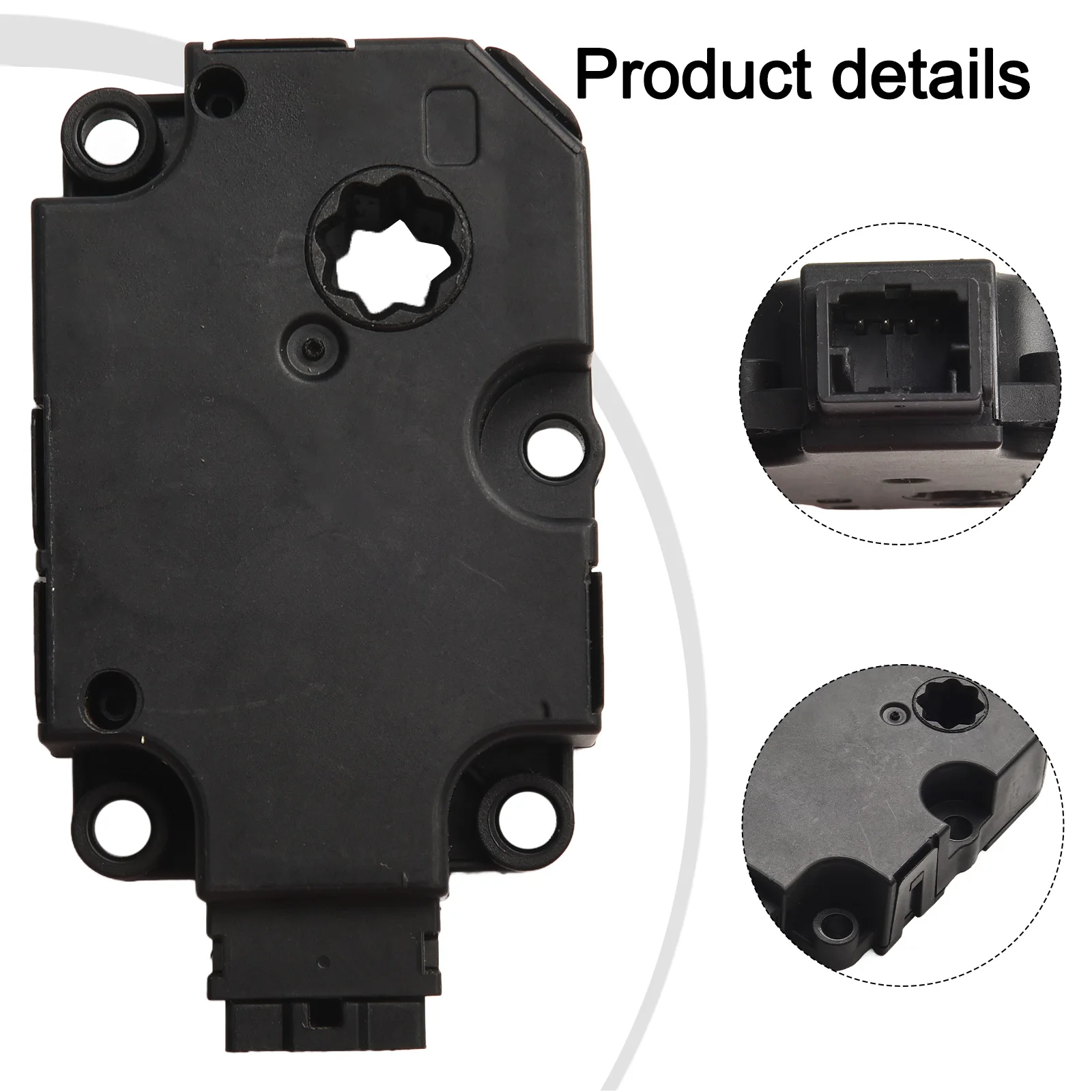 1pcs Black Abs OEM Number 4M0820511A Air Condition Heater Box Motor For A5 For A6 Direct Replacement Car Accessories