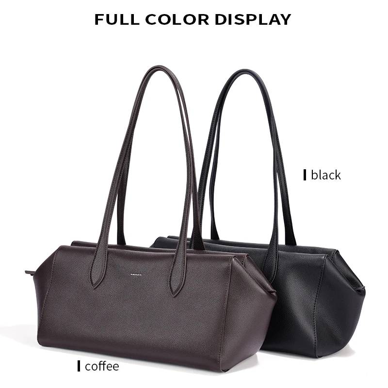 

Women's Soft Cow Genuine Leather Underarm Bags Female Fashion Top-grain leather Shoulder Bag Ladies Luxury Designer Handbags